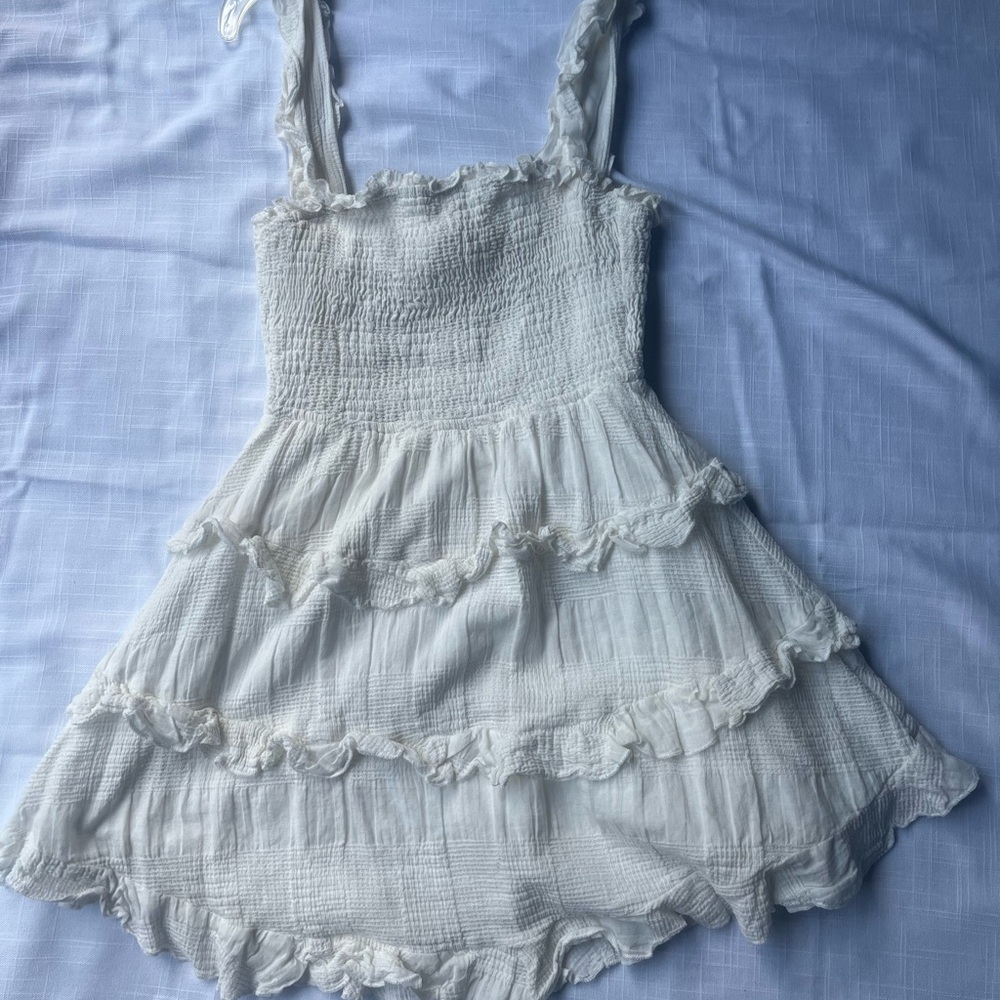 Selfie Leslie White Mini Dress
